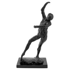 Escultura patinada "Bailarina española" según Degas