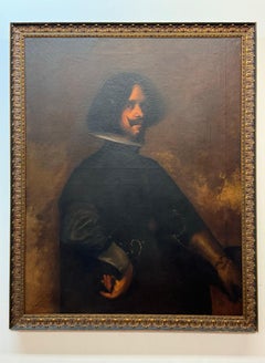 Antique Self portrait after Diego Velasquez