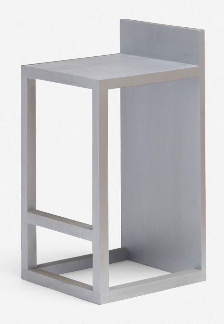 Minimaliste Chaise/tabouret d'après Donald Judd en vente