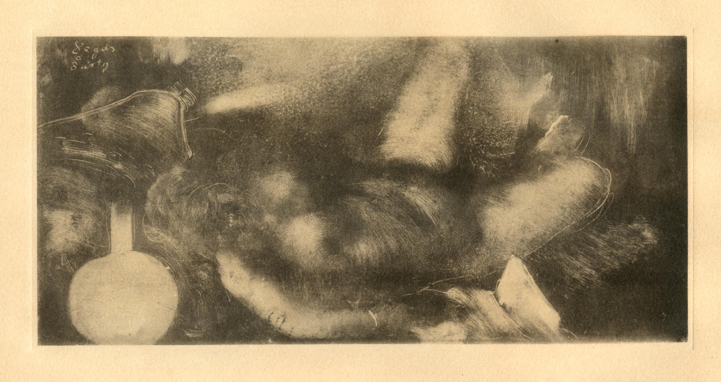 Tableau Edgar Degas - Nu Masculin, Impression Sur Toile Avec Cadre, Prêt à Accrocher