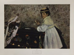 Portrait of Mlle. Hortense Valpincon-Poster. New York Graphic Society. 