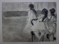 Whorehouse Scene : Prostitutes Dressed as Ballerinas - etching