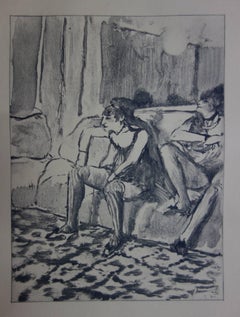 Mimes des Courtisanes de Lucien: one plate - Twins