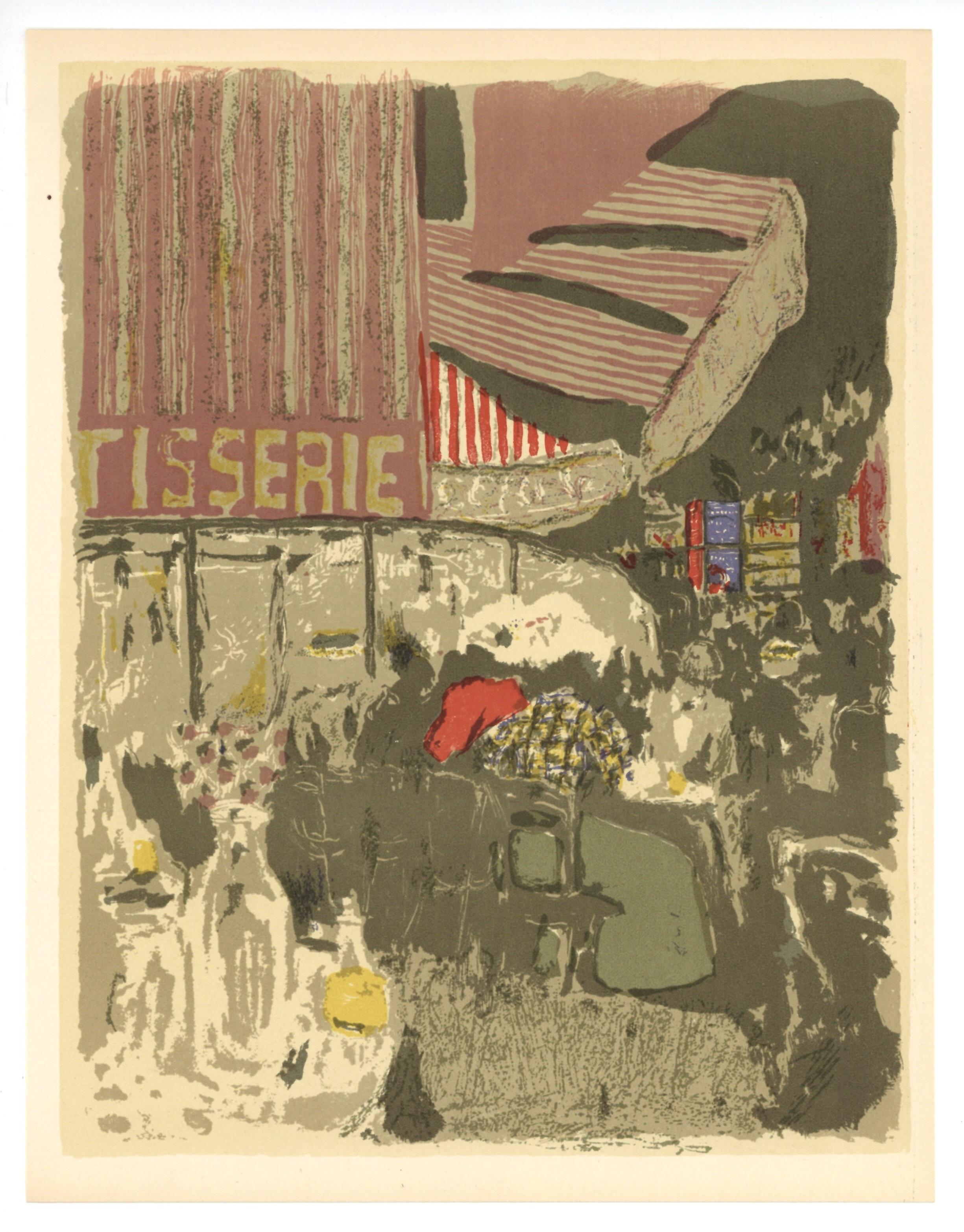 "La Patisserie" lithograph
