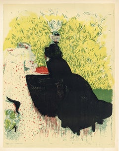 "Les deux belles-soeurs" lithograph