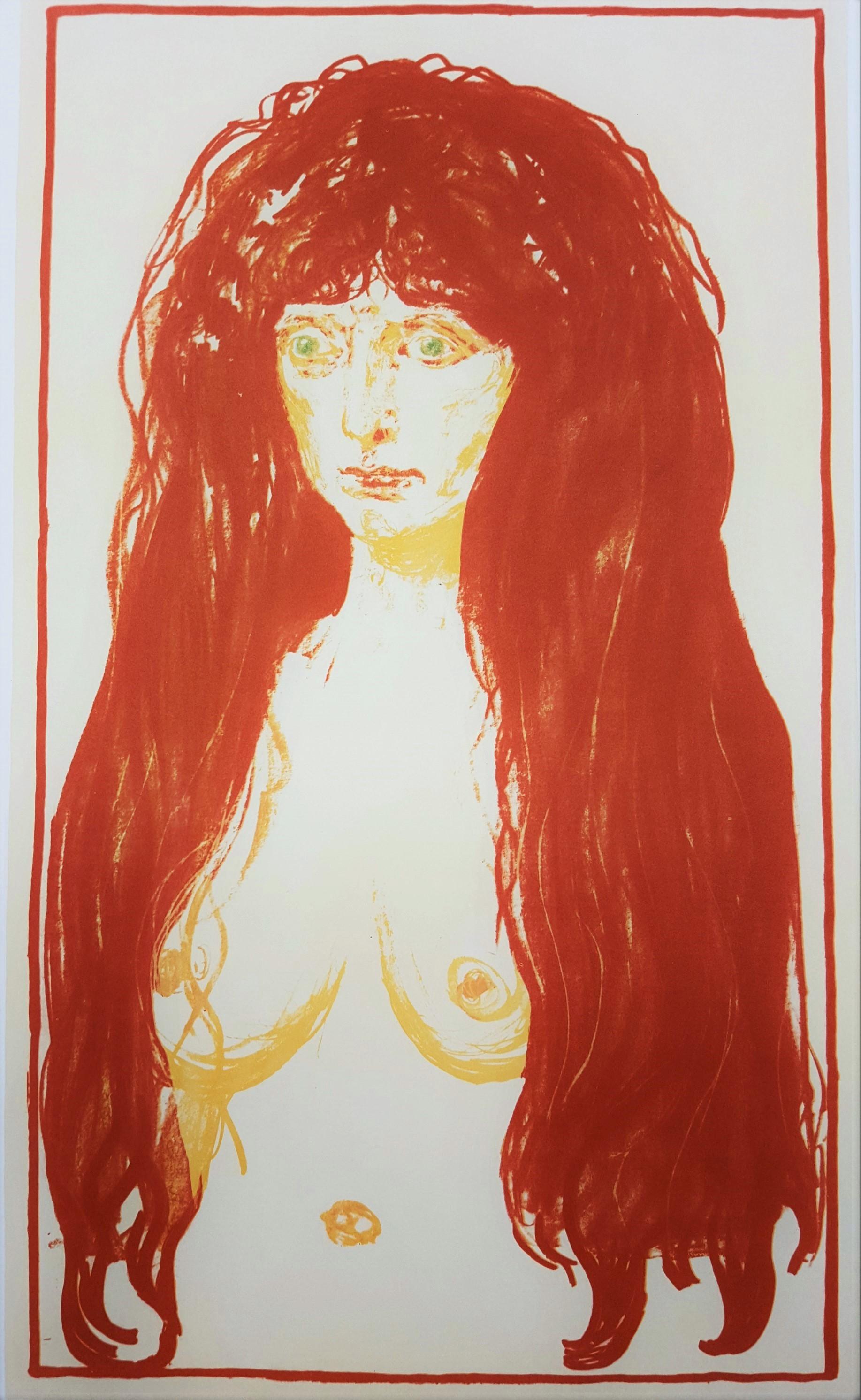 LACMA (The Sin) - Print by (After) Edvard Munch