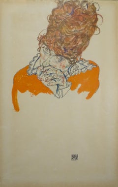 Bildnis der Schwägerin des Künstlers - Années 1920 - Gravure - Moderne