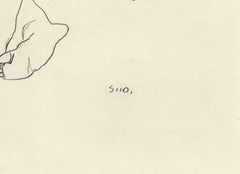 E. Strache, Handzeichnungen folio, "Nursing Mother with Child" Collotype plate