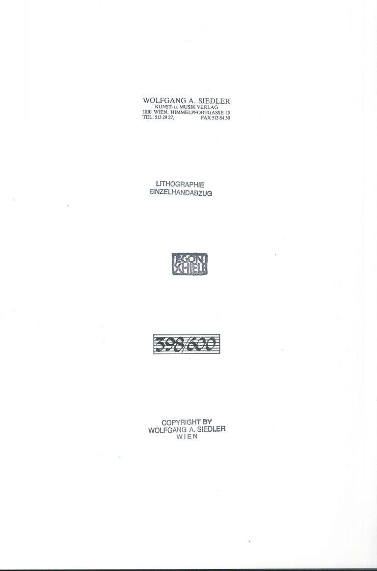 Melanie Schiele  - Modern Print by (after) Egon Schiele