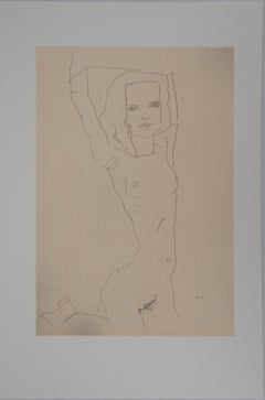 Stretching Woman - Lithograph (Kallir #D579)
