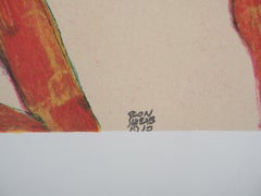 The run - Lithograph (Kallir #D690)