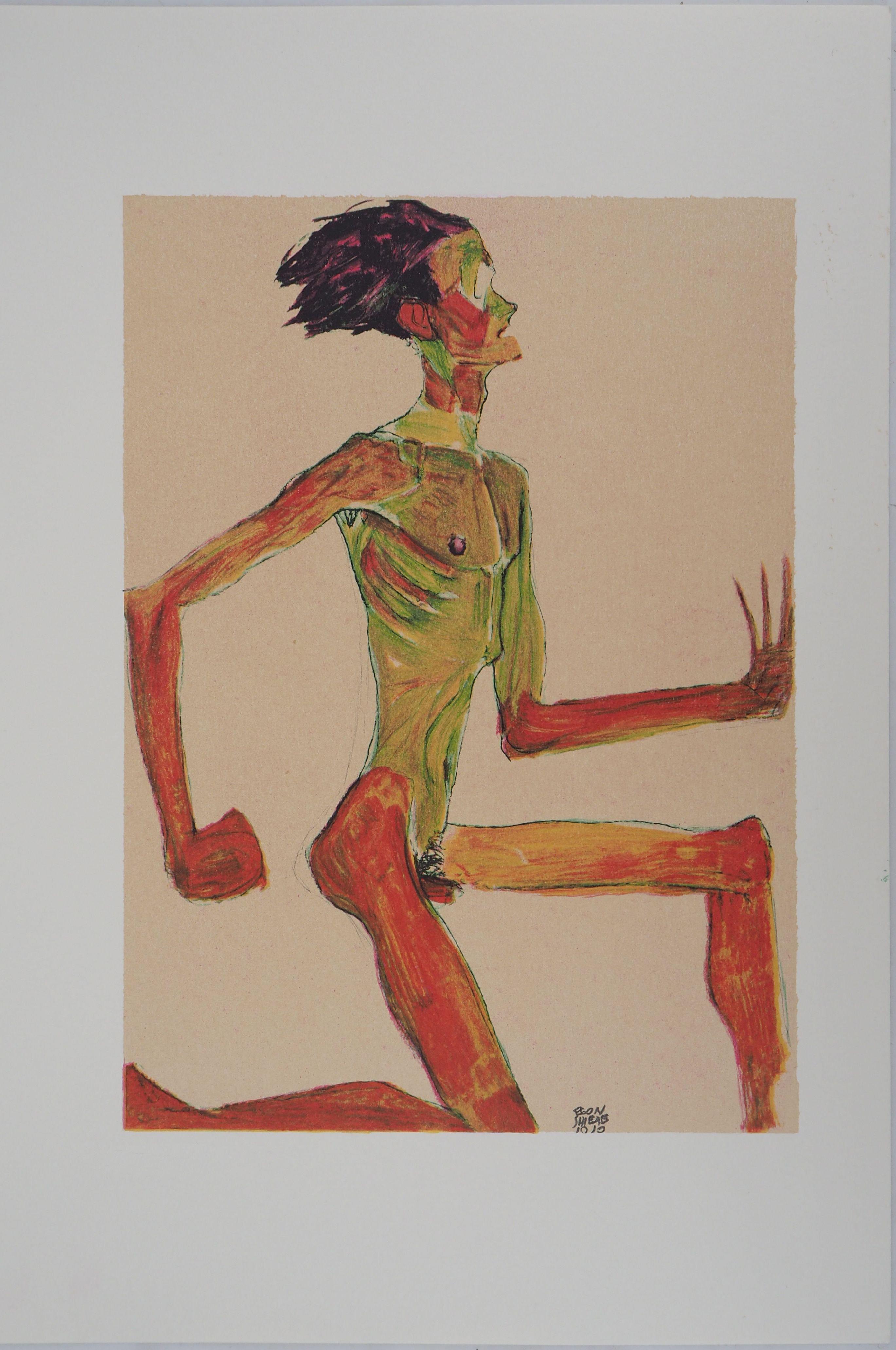 Laufsteg - Lithographie (Kallir #D690)