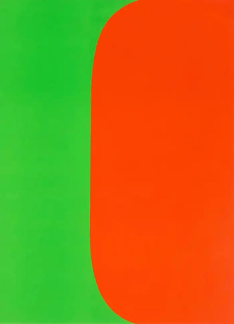 Ellsworth Kelly - Composition (Axsom No. I-C), 1964 Lithograph From DLM - Print by (after) Ellsworth Kelly