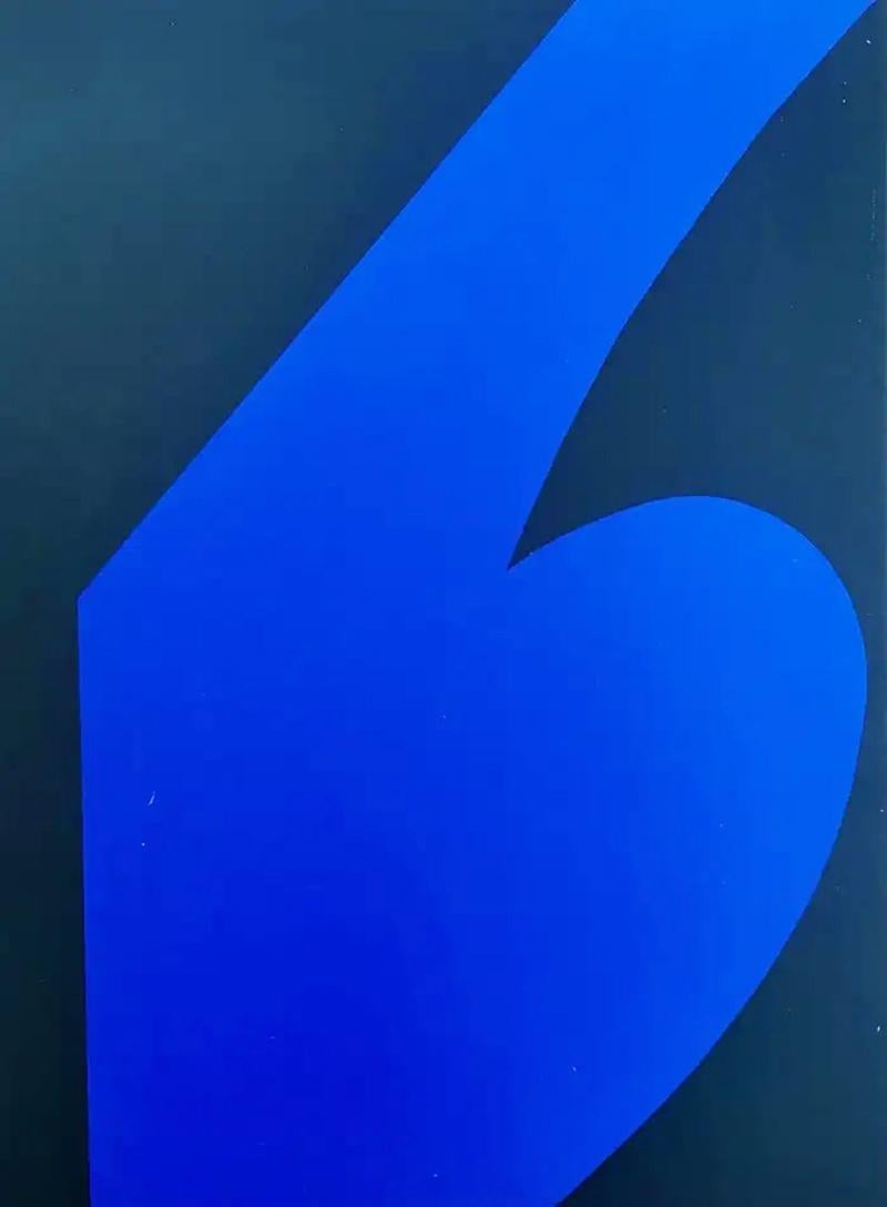 Ellsworth Kelly - Composition (Axsom No. I-D), 1958 Lithograph From DLM - Print by (after) Ellsworth Kelly
