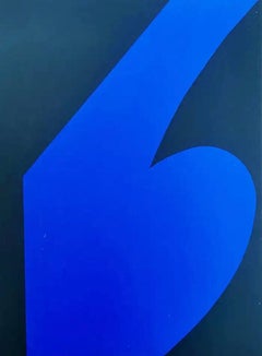 Ellsworth Kelly - Composición (Axsom nº I-D), 1958 Litografía del DLM