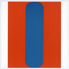 "Red-Blue"  serigraph