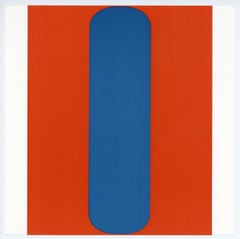 "Rosso-Blu"  serigrafia