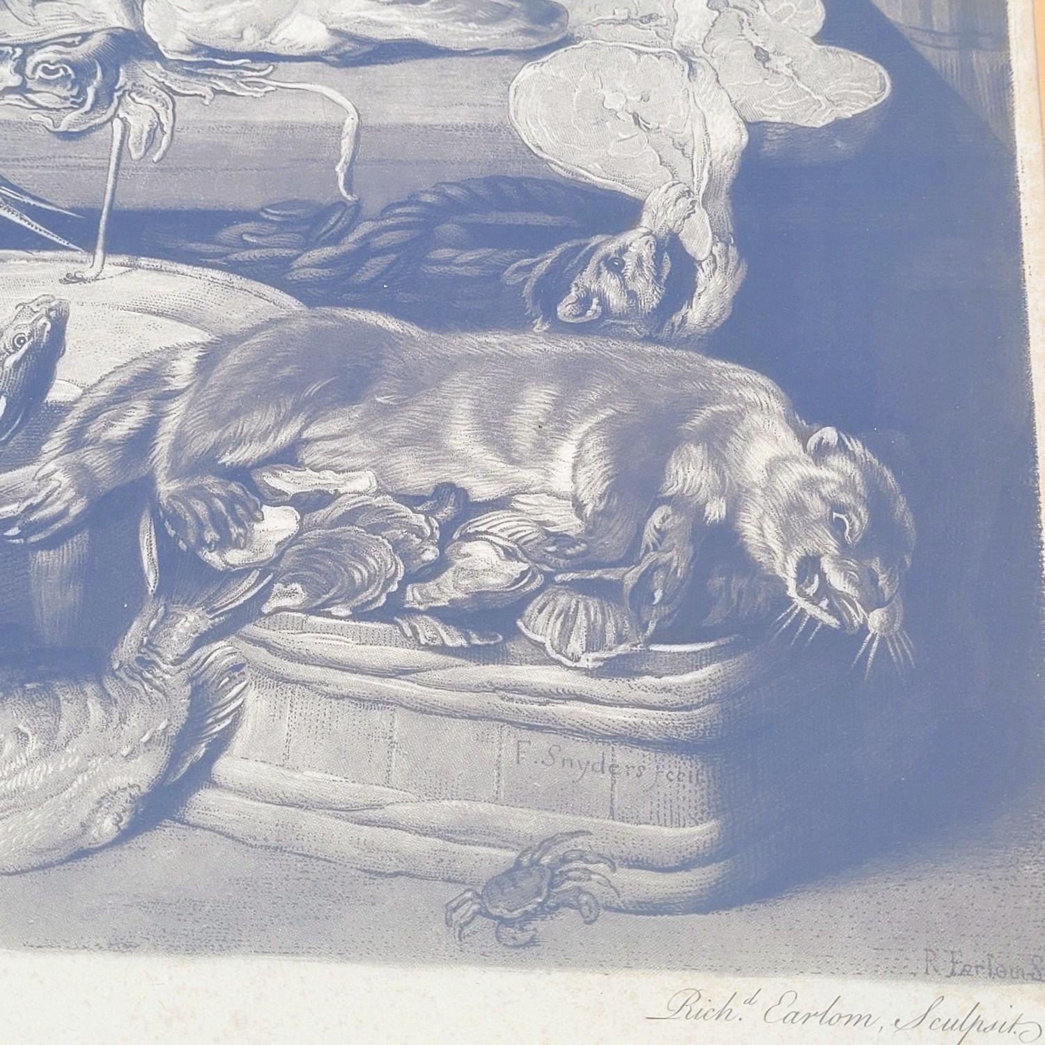 After F Snyders, Suite Of 5 Engravings On The 