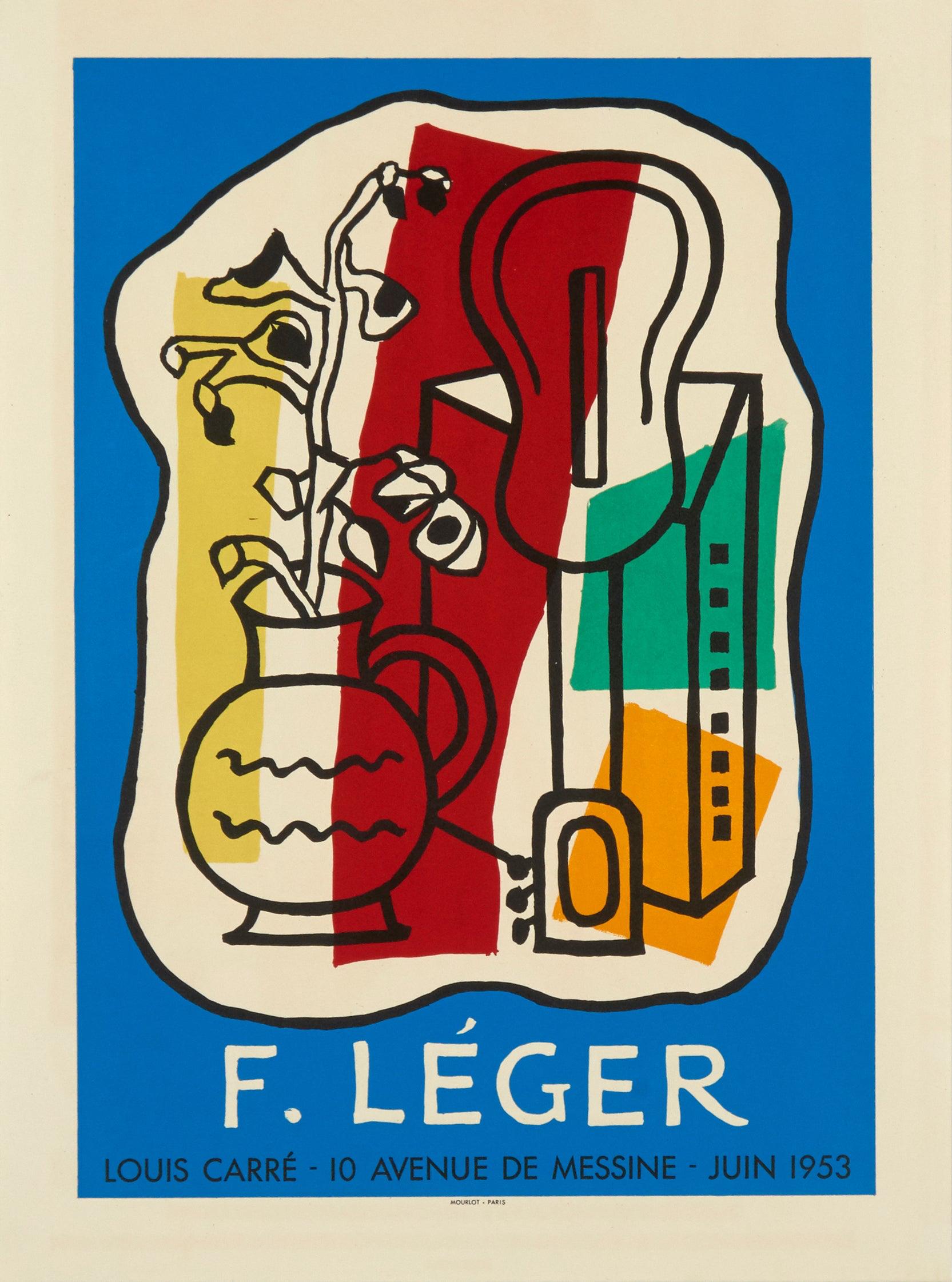 Galerie Louis Carre (d'après) Fernand Léger, 1953 - Print de (after) Fernand Léger