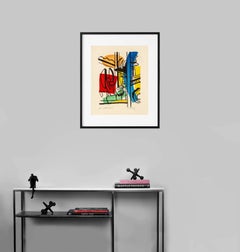 La Femme au Poudrier - "La Ville" (d'après) Fernand Leger, 1959