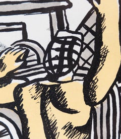 "La Partie de Campagne" (Excursion to the countryside) - 1951 Lithograph