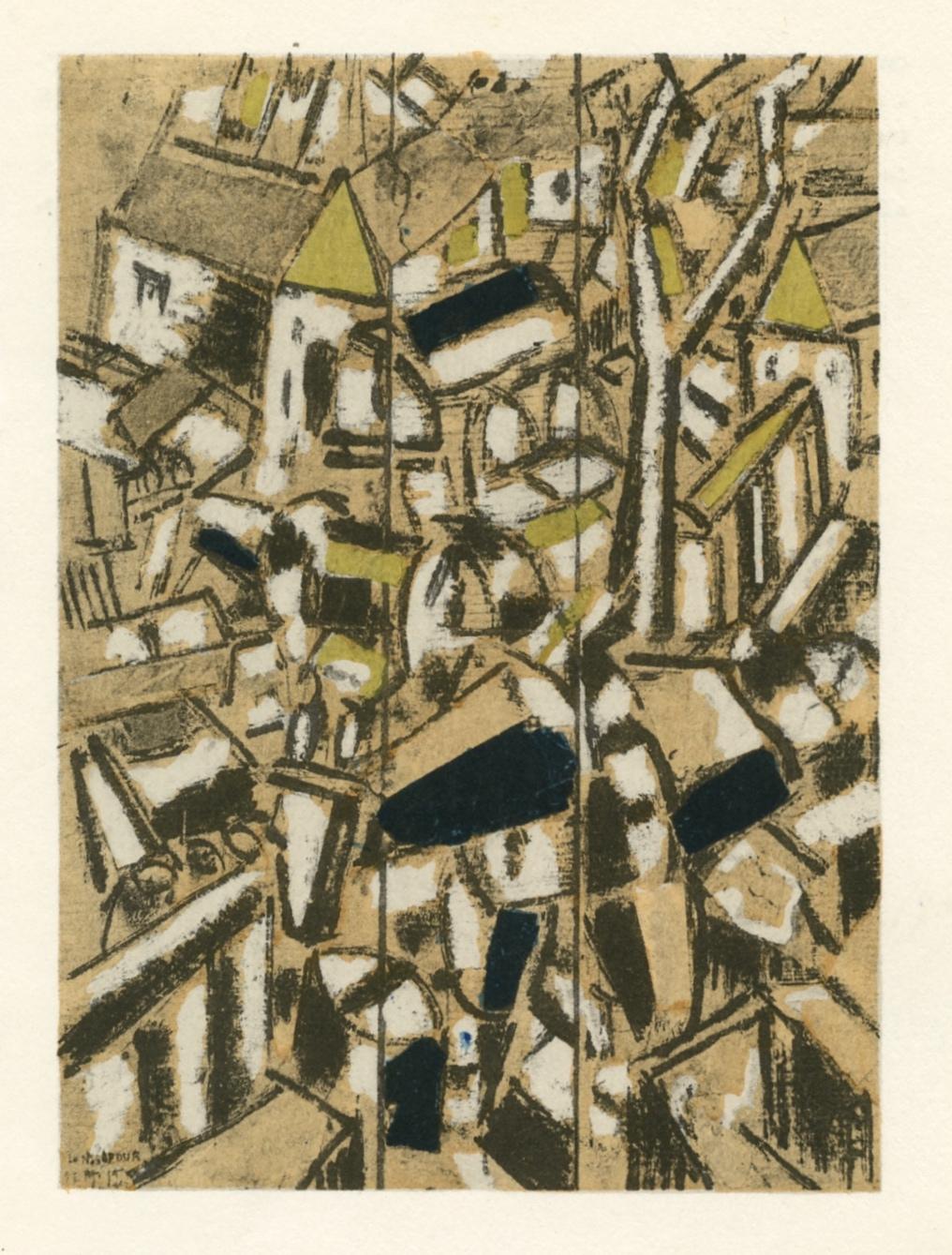 "Le chevaux dans le cantonnement" pochoir