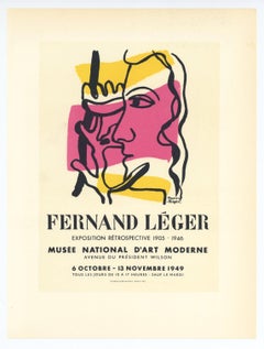 Vintage lithograph poster