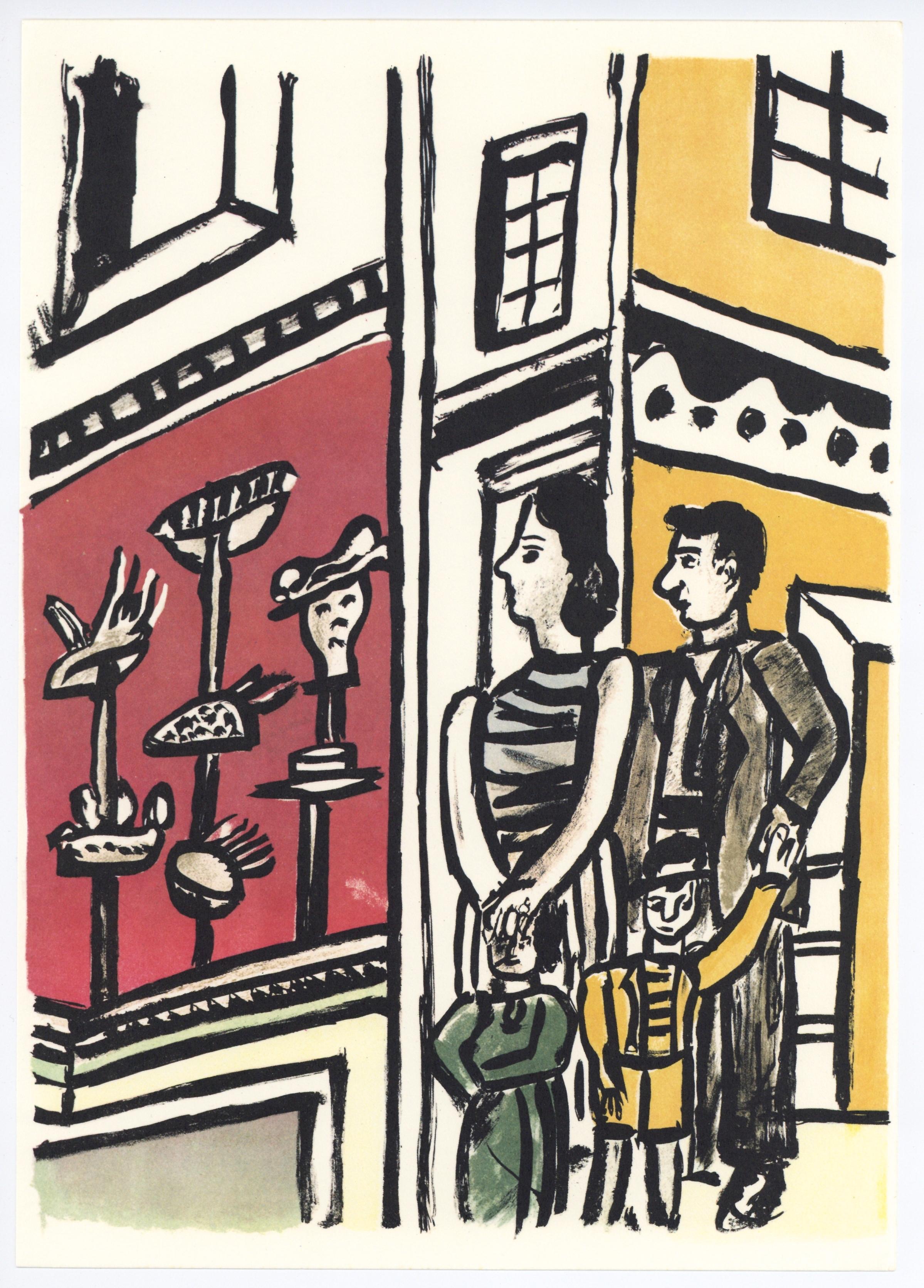 Mes Voyages - Print by (after) Fernand Léger