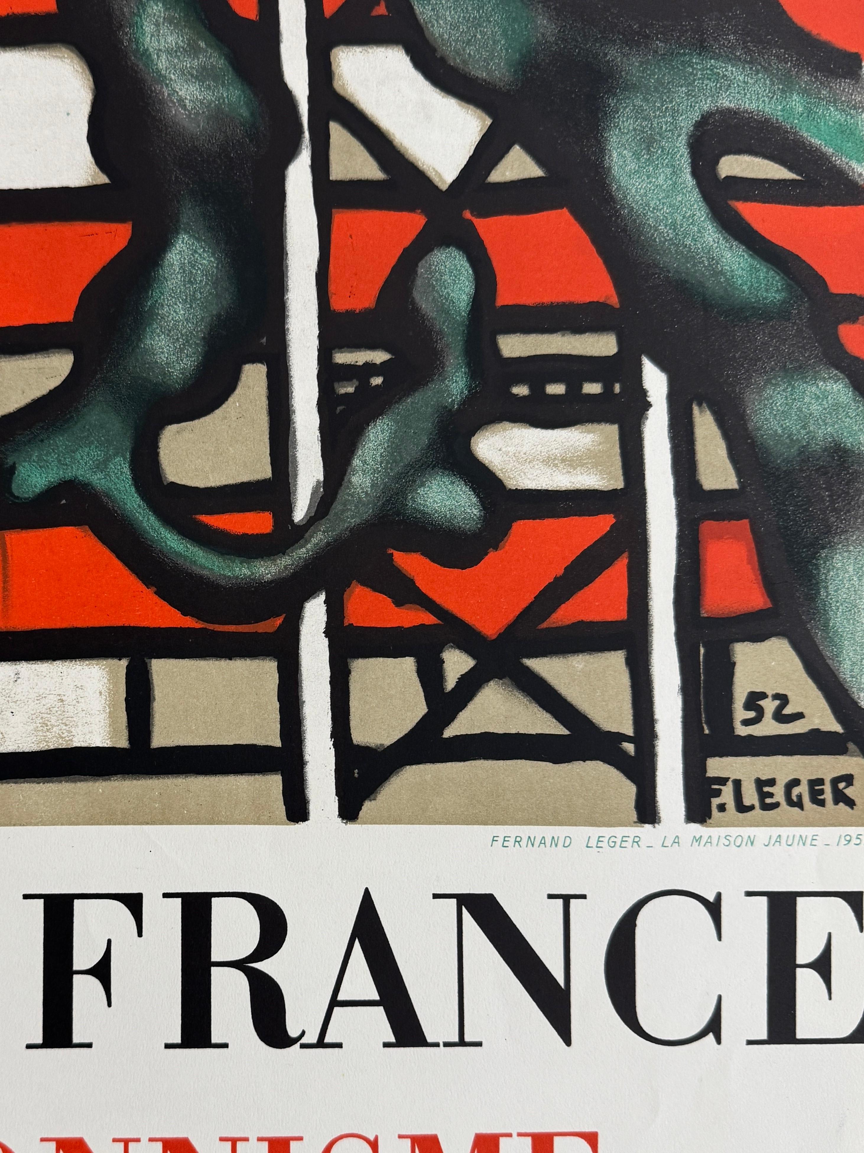 Paysages de France - Rouen (d'après) Fernand Leger, 1958 en vente 1