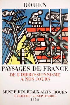 Paysages de France - Rouen (after) Fernand Leger, 1958