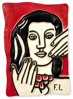 Visage aux deux mains (Face with Two Hands)