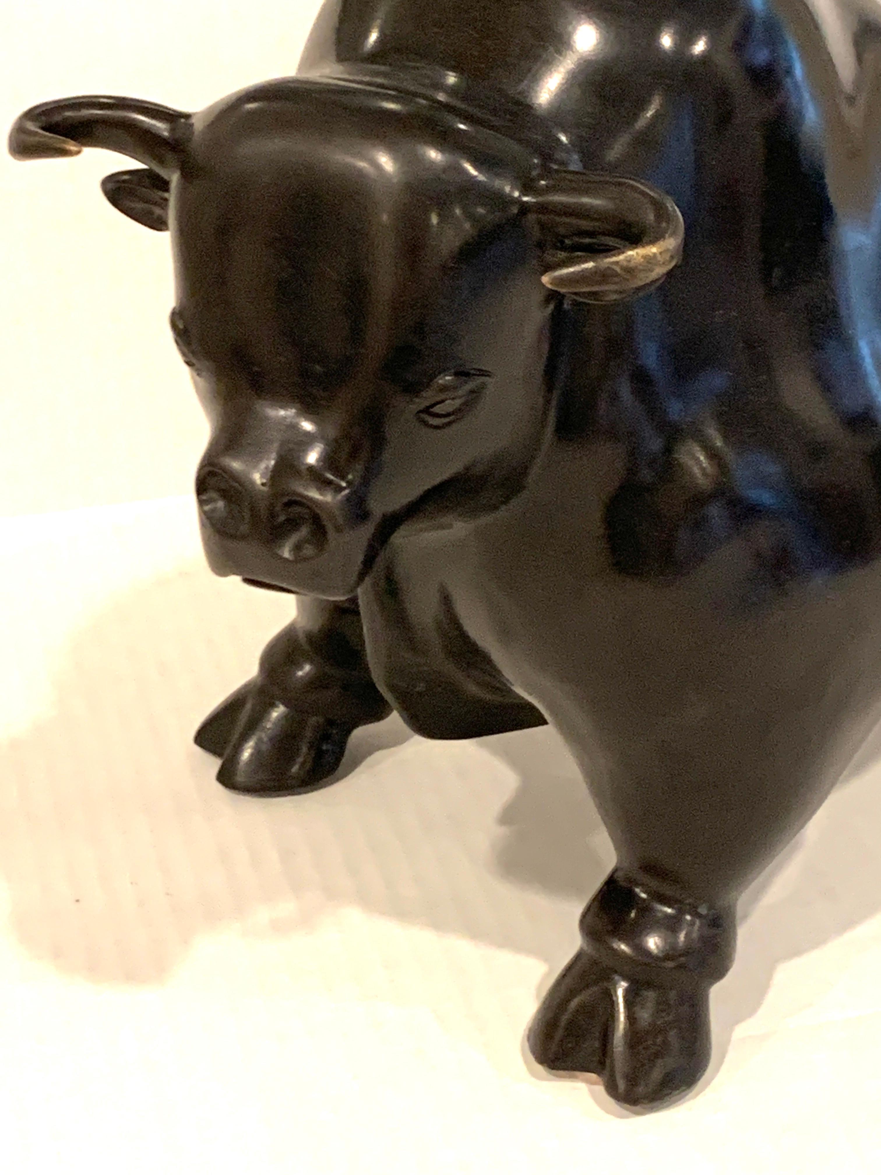 Modern After Fernando Botero, Bronze Prize Bull