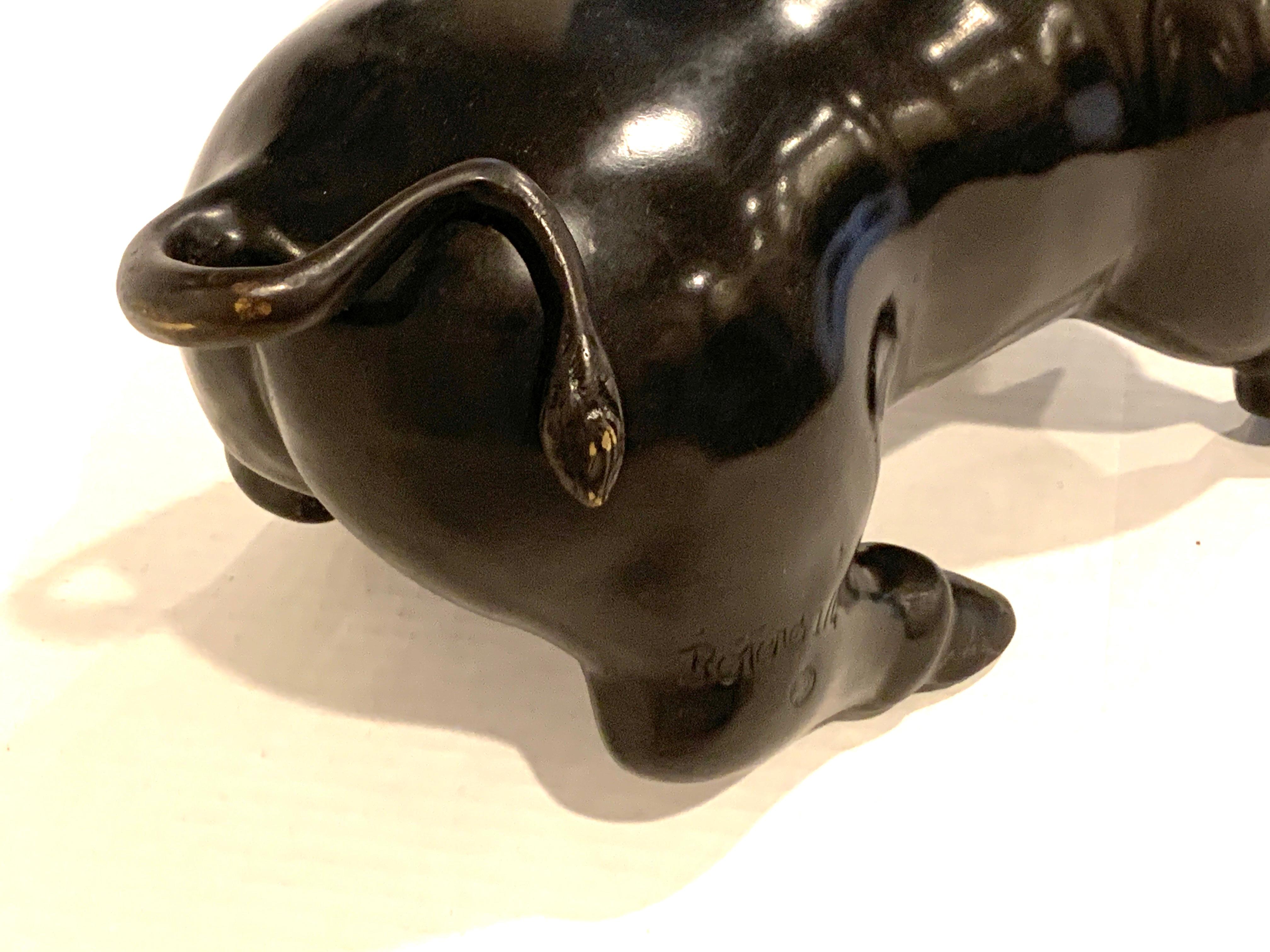 Patinated After Fernando Botero, Bronze Prize Bull