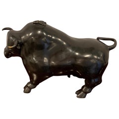 After Fernando Botero, Bronze Prize Bull