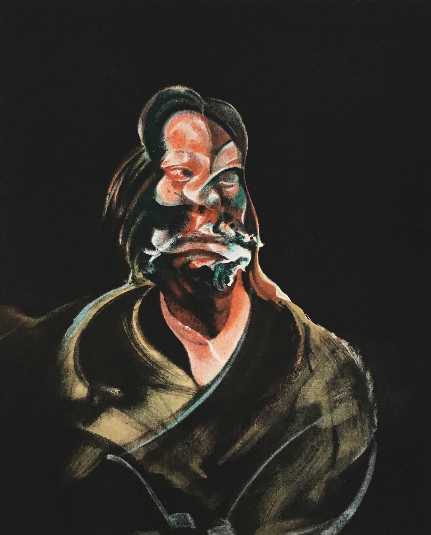 Litografía de Francis Bacon de los años 60 (Bacon Isabel Rawsthorne)