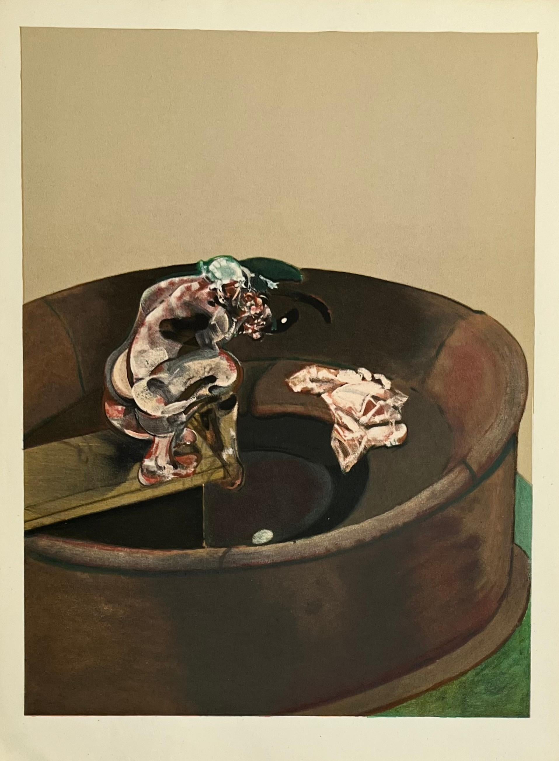1960s Francis Bacon lithograph (from derrière le miroir) - Print by (after) Francis Bacon
