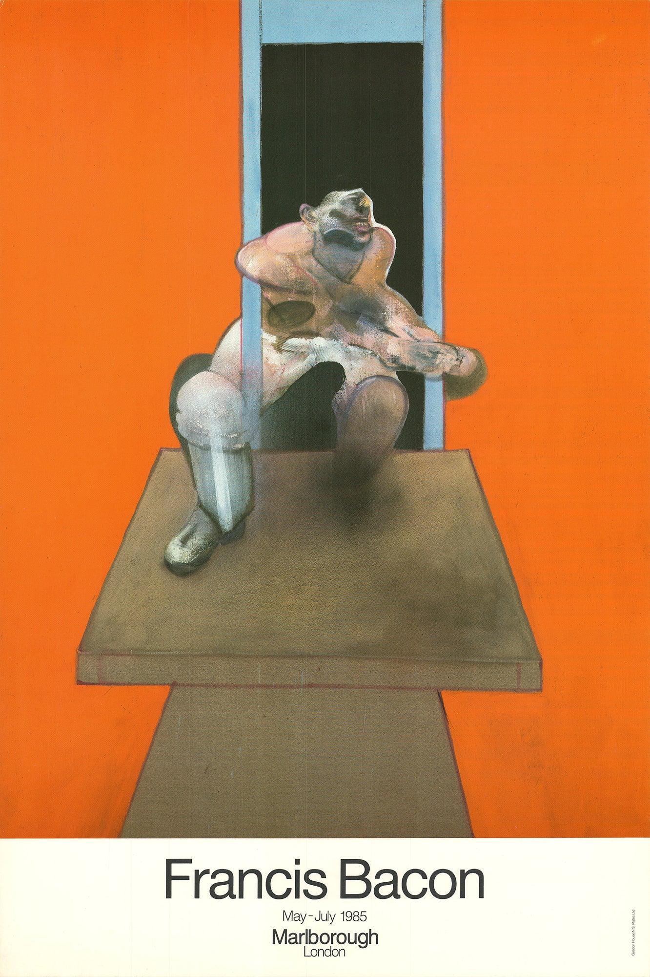 (after) Francis Bacon Figurative Print - Figure in Movement