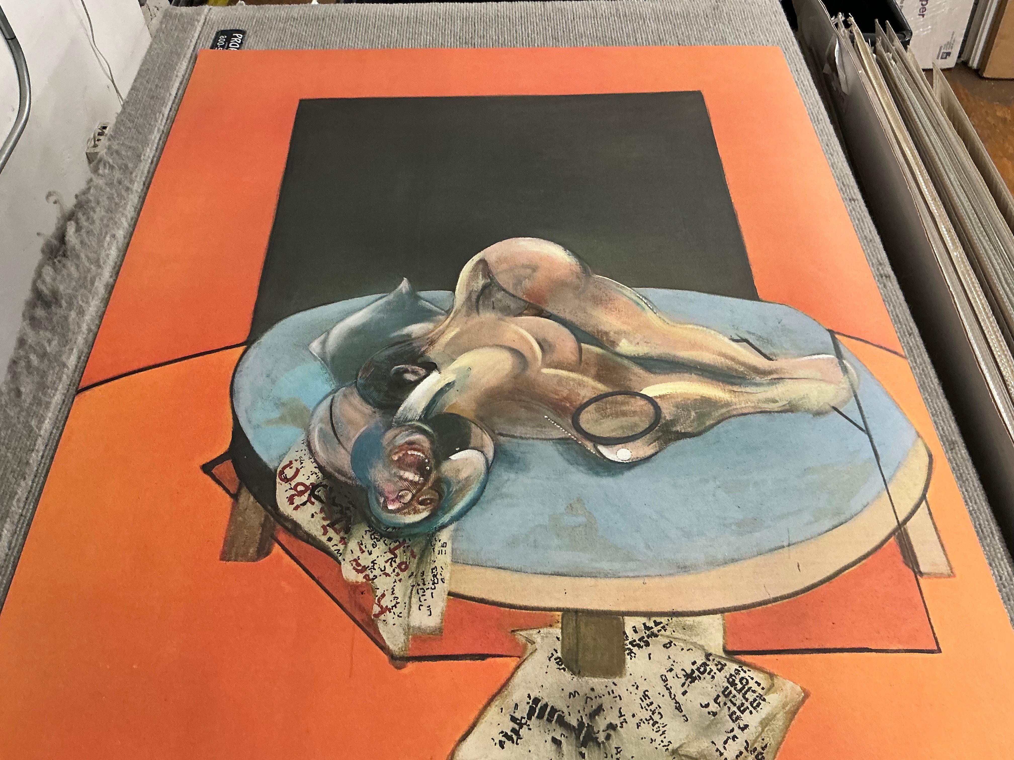Francis Bacon, In Marlborough, Vintage-Lithographie, 1980 im Angebot 11