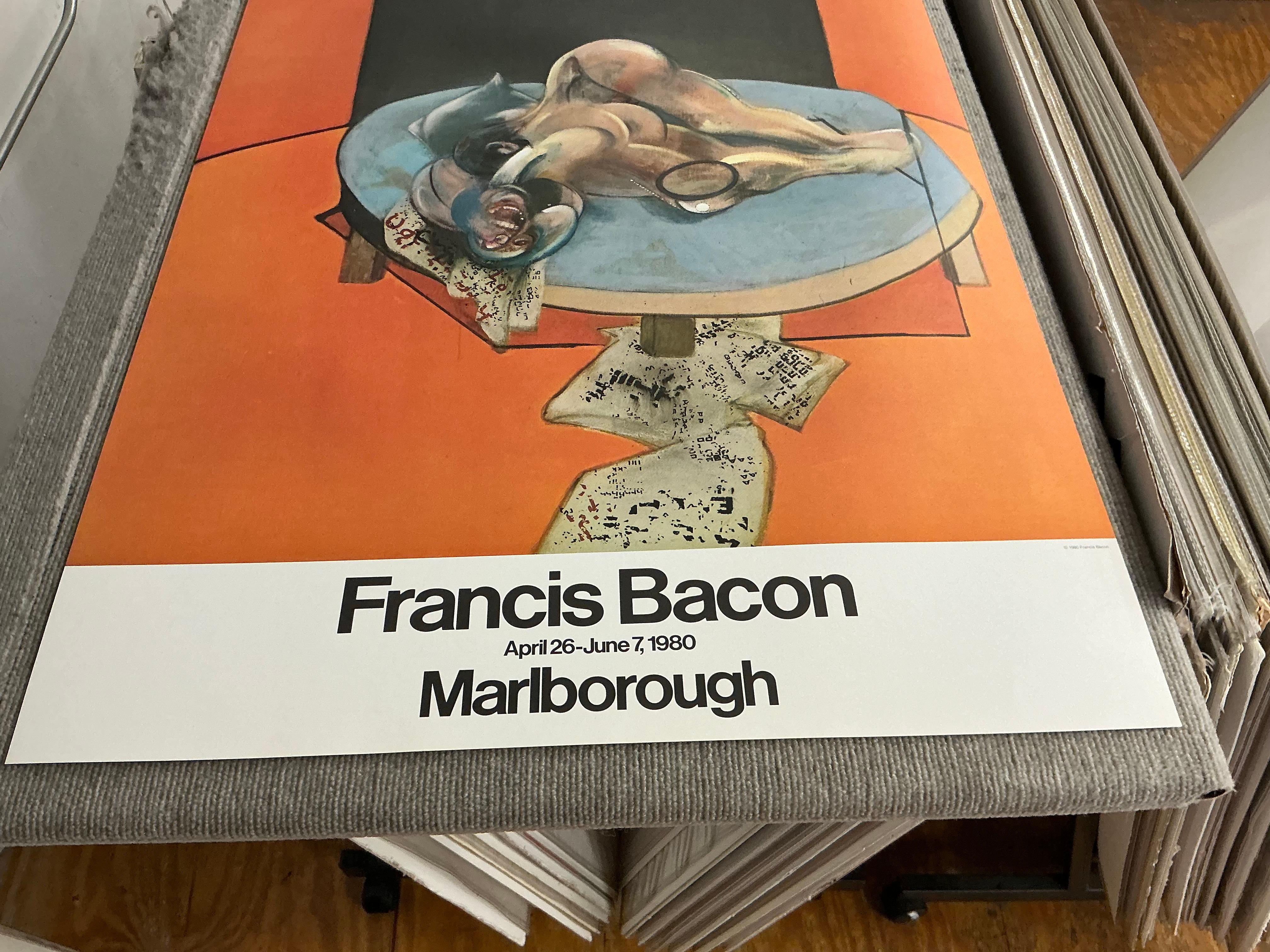 Francis Bacon, In Marlborough, Vintage-Lithographie, 1980 im Angebot 4