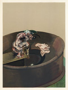 "George Dyer Squatting" lithograph