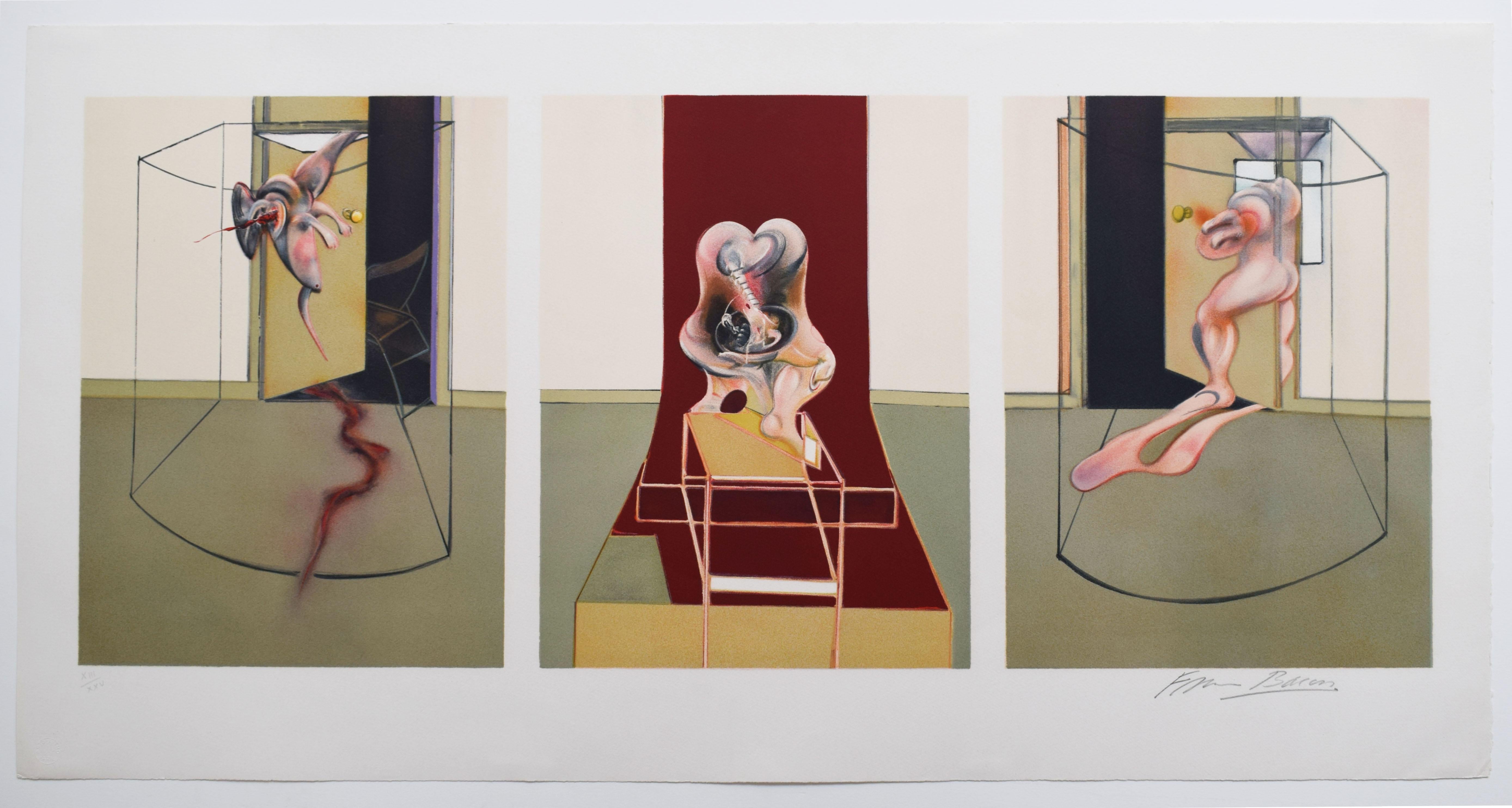 Oresteia of Aeschylus - Irish British Abstract Greek Mythology Aeschylus - Print by (after) Francis Bacon