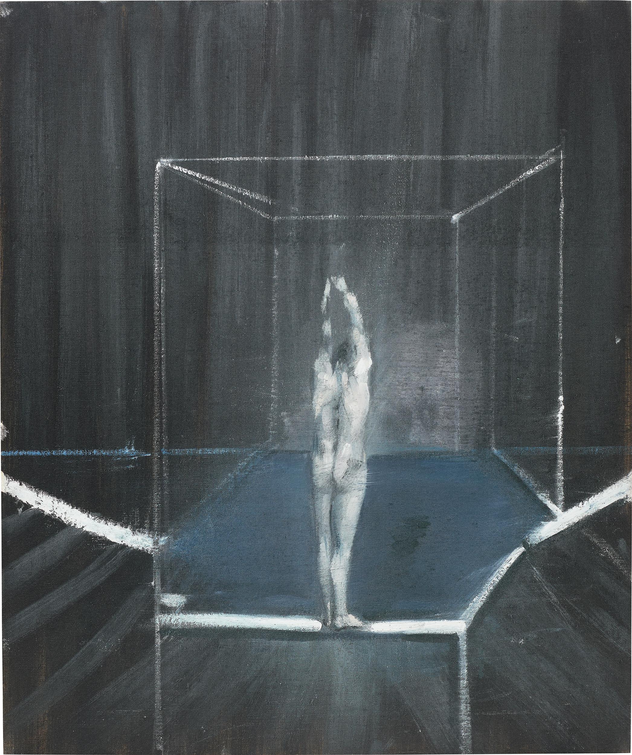 (after) Francis Bacon Nude Print - Study for a Nude 1953, [Q4]