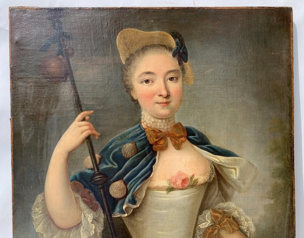 french lady painting