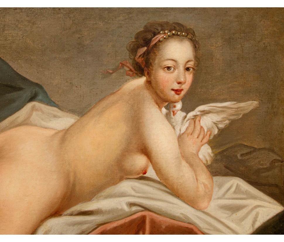 Nach Francois Boucher, Odaliske (Brown), Nude Painting, von (After) Francois Boucher