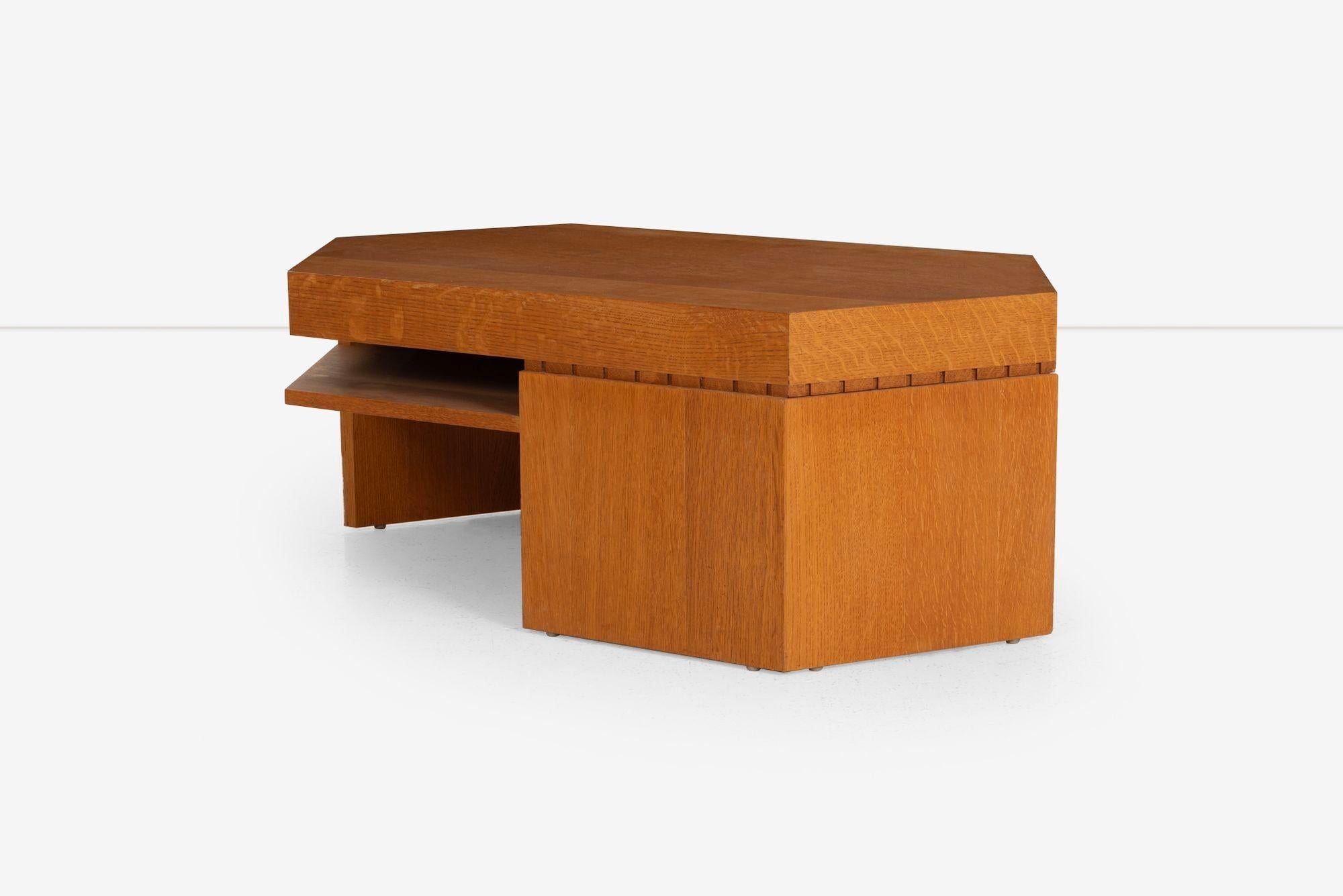 After Frank Lloyd Wright Cocktail Table For Sale 1