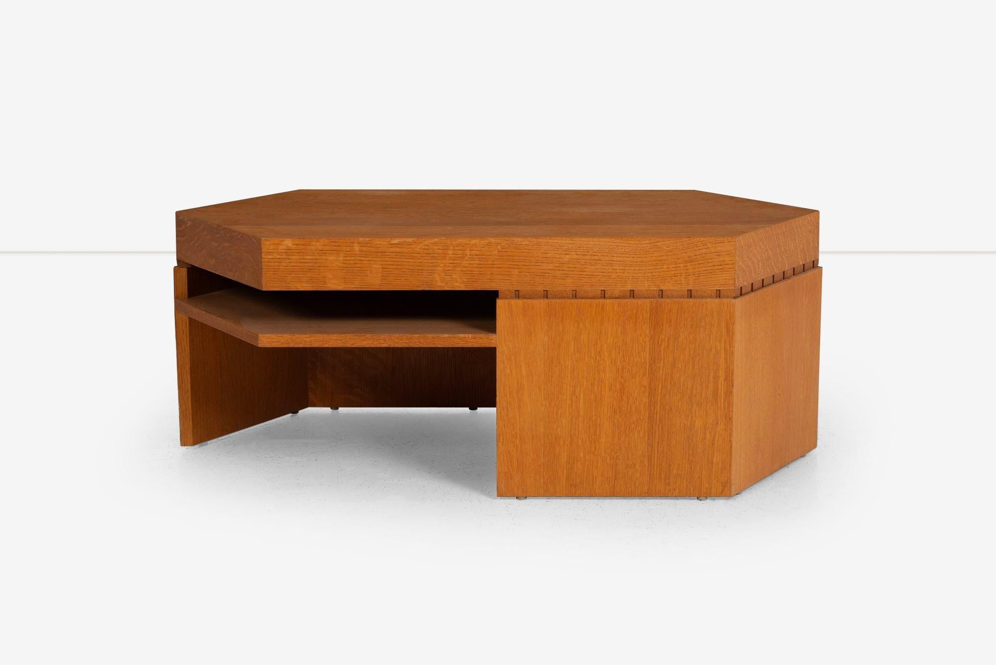 After Frank Lloyd Wright Cocktail Table For Sale 2