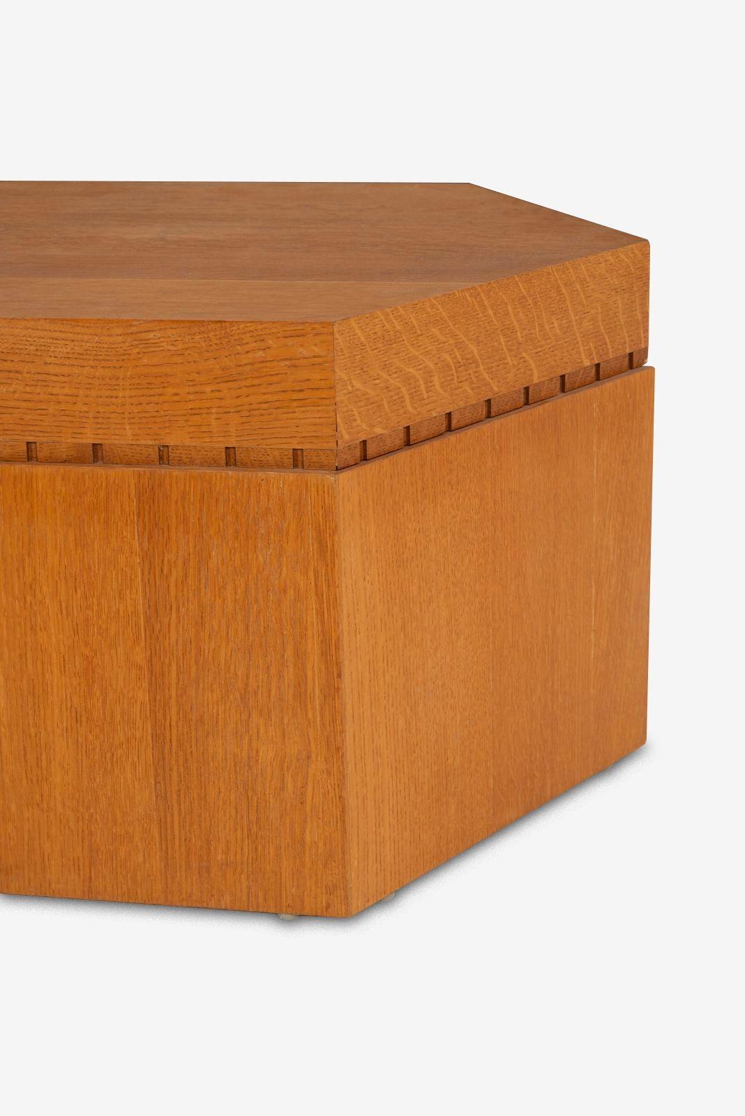After Frank Lloyd Wright Cocktail Table For Sale 3