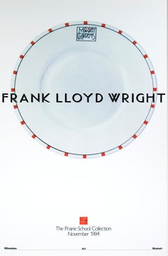 'The Prairie School Collection' exhibition poster Milwaukee Art Museum