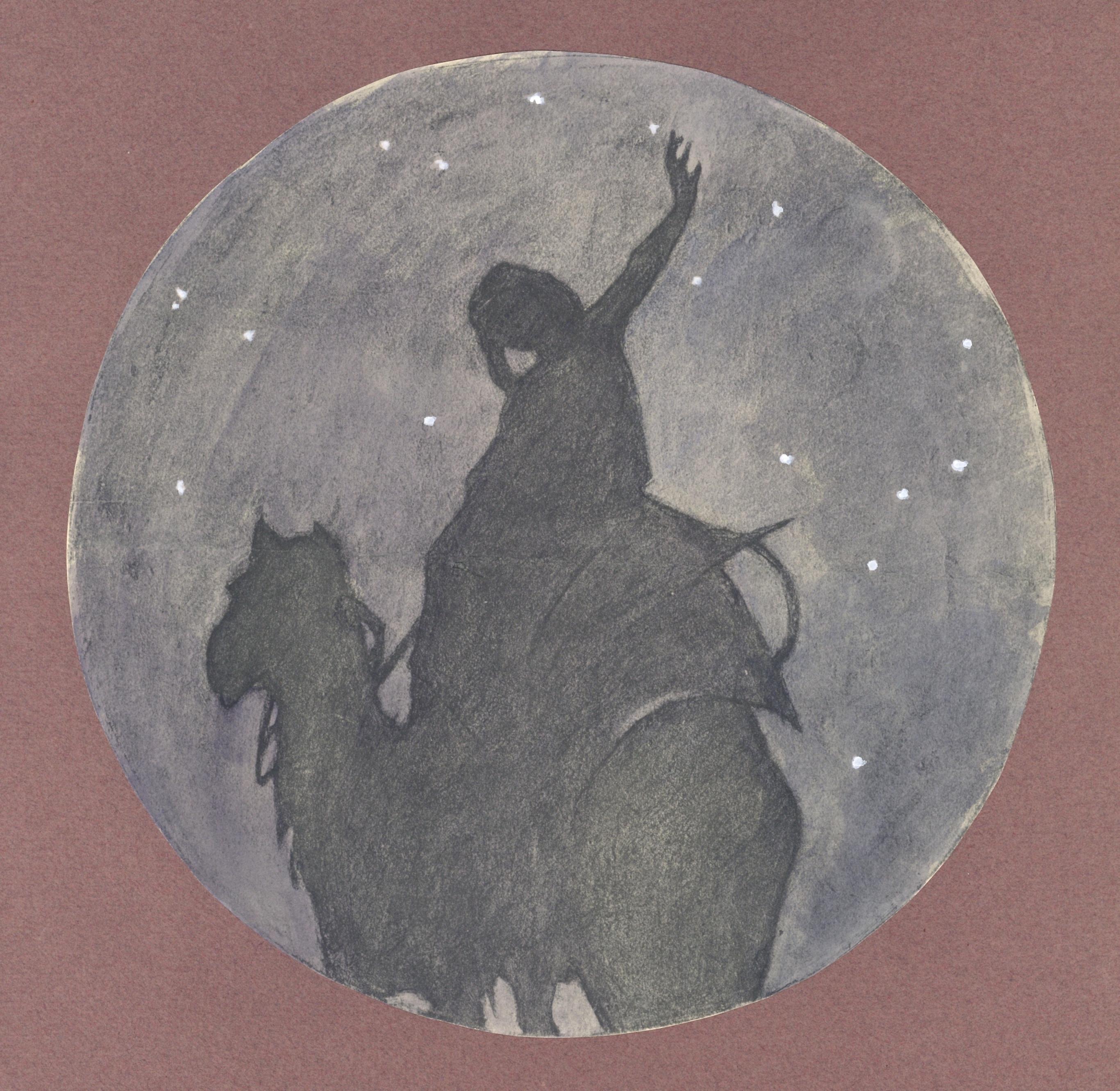 "Bedouin Song" pochoir