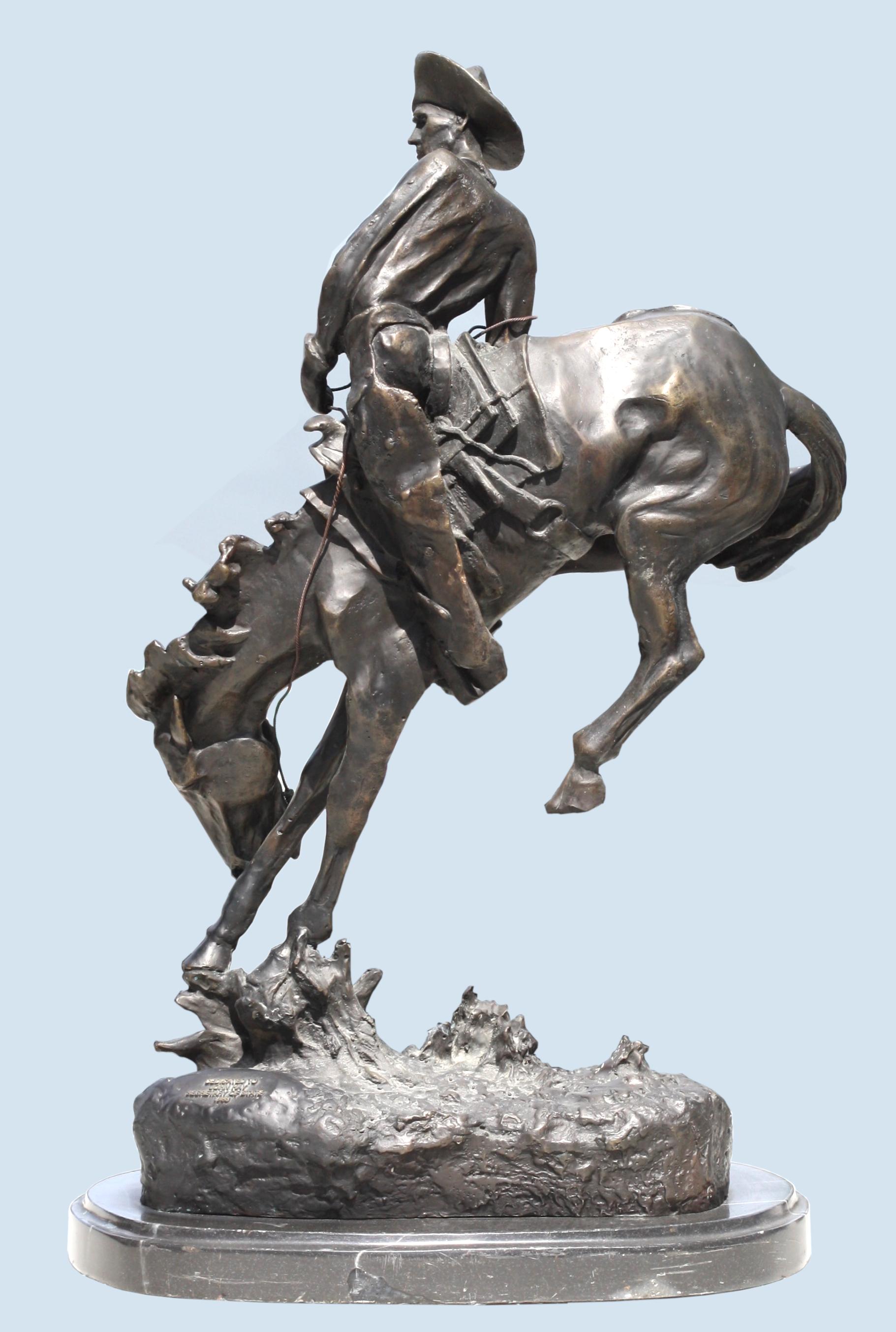 20th Century After, Frederic Remington, (American, 1861-1909) Bronze